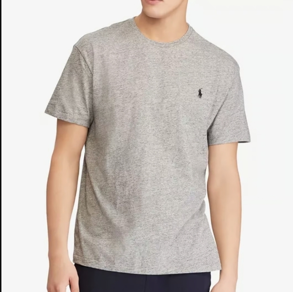 Polo Ralph Lauren Gray‎ T-Shirt, Size Medium, Classic Fit 😎